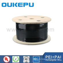 Class220 aluminium enameled flat wire,enamelled magnet wire,Flat magnet wire